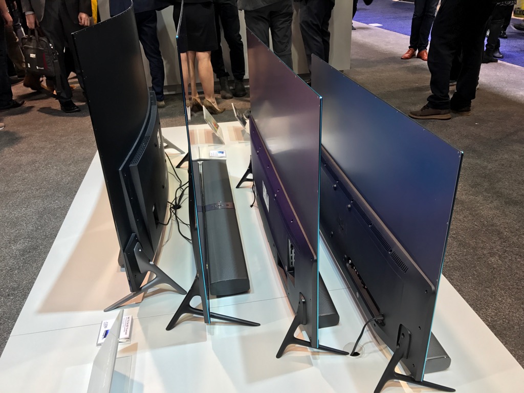 Xiaomi's lineup of high end LCD TV's.