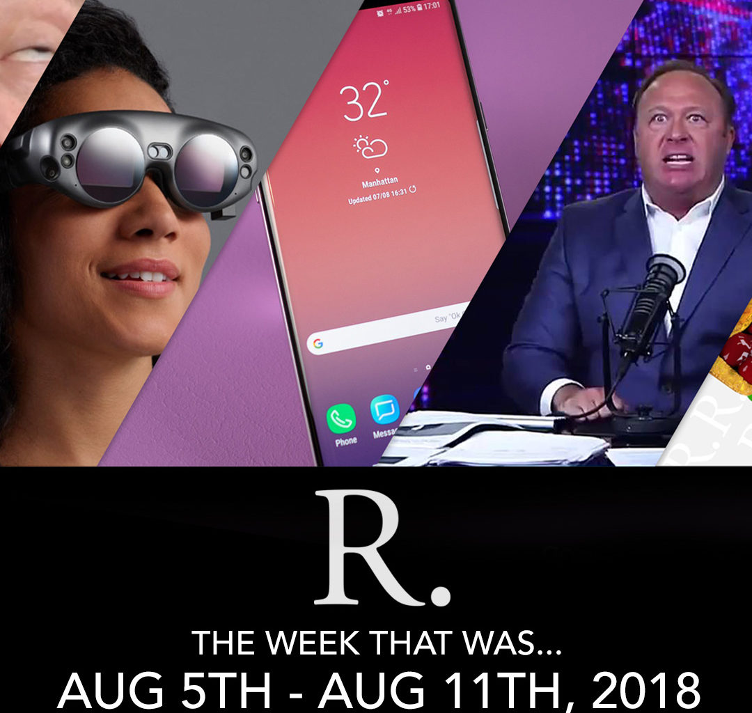 TWTW: August 5th - August 11th, 2018